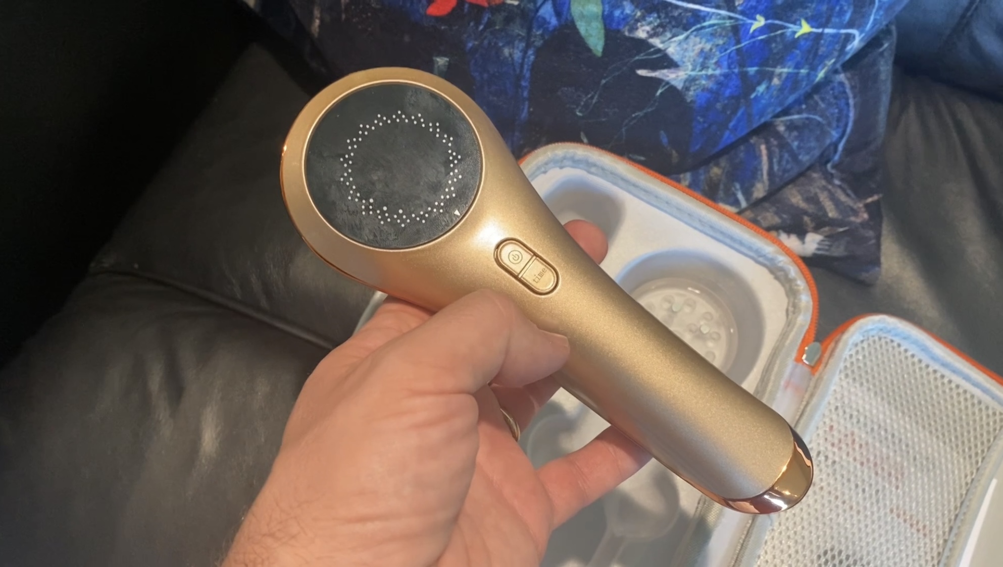 Watch Cold Therapy Laser Device with Case on Amazon Live